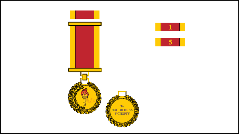 Војна спомен-медаља за достигнућа у спорту