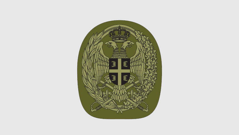 Амблем за шапку и бере вида Копнене војске за генерале