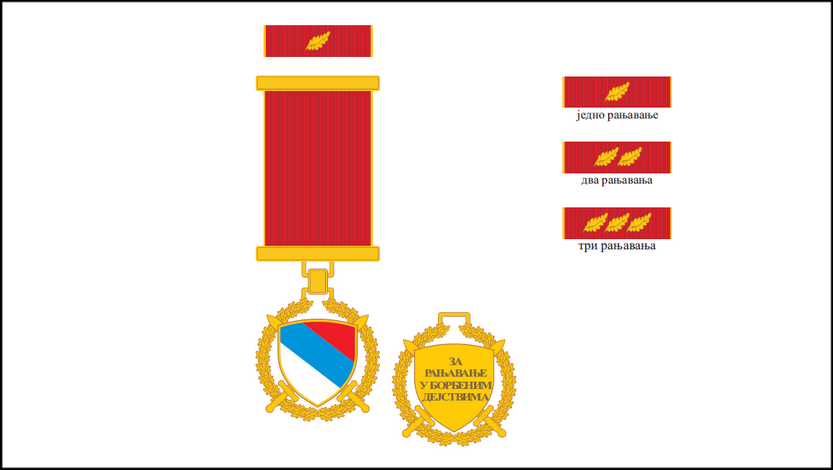 Vojna spomen-medalja za ranjavanje u borbenim dejstvima