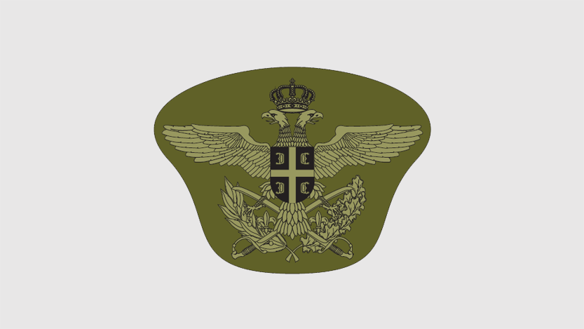 Амблем за бере и капу војника РВ и ПВО