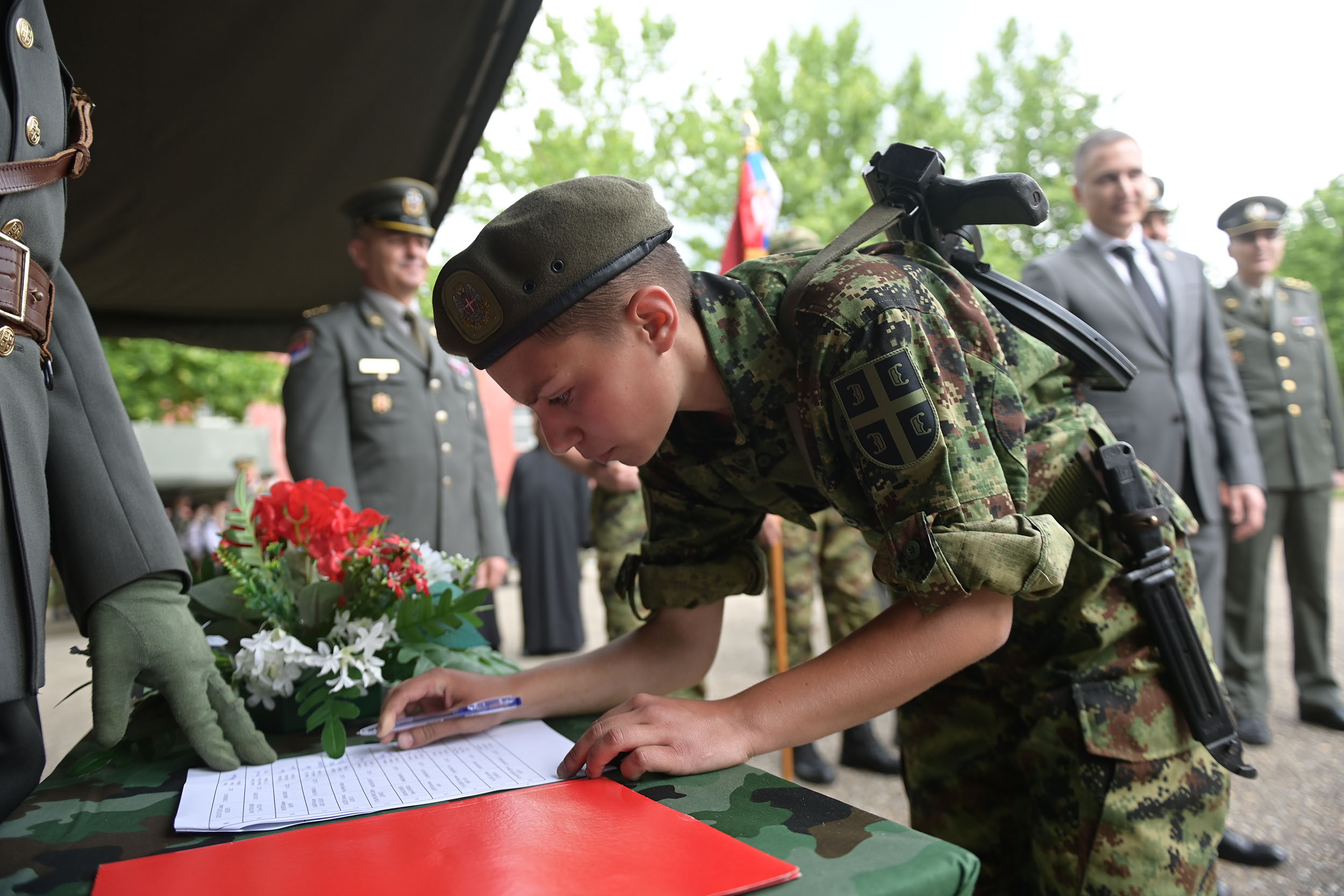 polaganje vojnicke zakletve vojska srbije valjevo jun2022 8