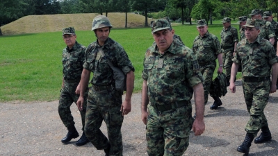 General Diković Visited AD Battalion in Zuce