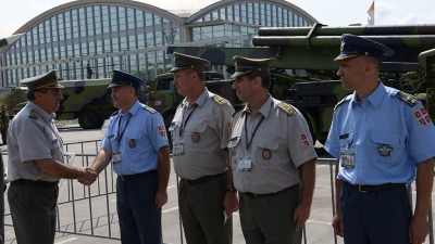 General Diković visited Fair of armaments and defence equipment 