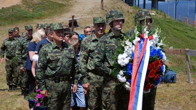Memorial plaque in honor to SAF pyrotechnicians unveiled