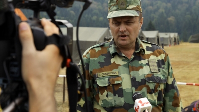 SAF assists in extinguishing the fire on Tara mountain