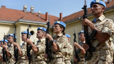 Испраћај контингента Војске Србије у мисију на Кипру