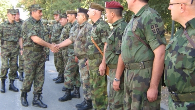 General Dikovic visits 2nd brigate