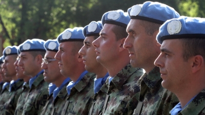 Doček pešadijske čete iz multinacionalne operacije UNIFIL u  Libanu