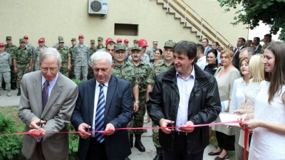 Ministar Gašić and ambasador Kirbi in Bujanovac and Preševo