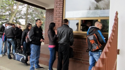 New Recruits on volunatry military service