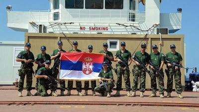 Srpski autonomni tim u zaštiti broda Svetskog programa za hranu