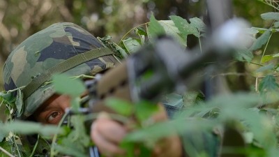 Uvežbavanje gardista na „Peskovima“