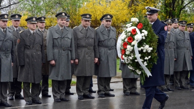 Otkrivanje biste zastavnika Radovana Medića