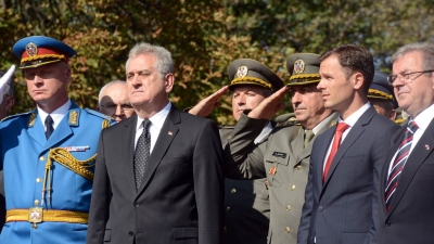 Otkriven spomenik ruskim i srpskim borcima na Kalemegdanu