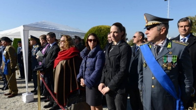 Serbian Armed Forces Delegation Paid Tribute to Serbian and Italian Soldiers