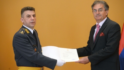 Ministar Rodić uručio odlikovanja povodom Dana Vojske