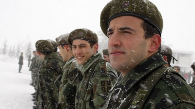 Заклетва младих војника у Јакову