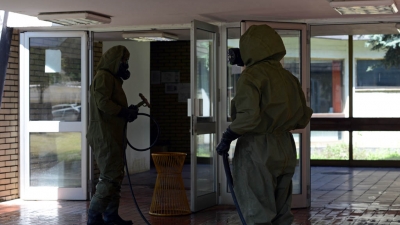 Превентивна деконтаминација терена у Лазаревцу