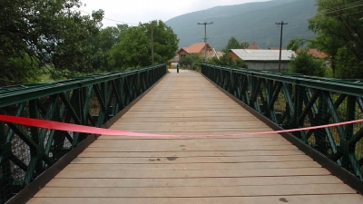 Отворен мост преко Ресаве код Деспотовца