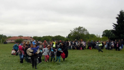 Evakuacija helikopterima Vojske Srbije