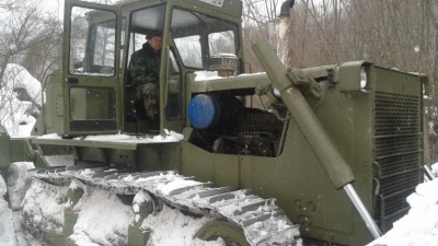 SAF helps the citizens of Serbia in clearing the snow