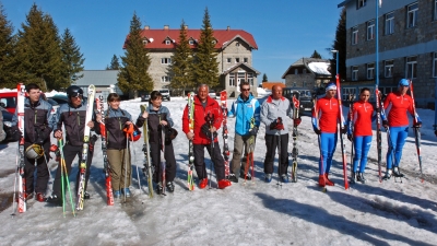 Završne pripreme za svetsko vojno prvenstvo u skijanju
