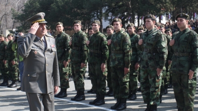 Pledge taking ceremony in training centers