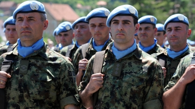 Ispraćaj pešadijske čete u mirovnu misiju u Libanu