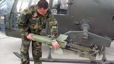 Vežba na terenu 98. vazduhoplovne brigade