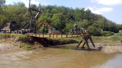 Teški mehanizovani most premostio Vitovnicu