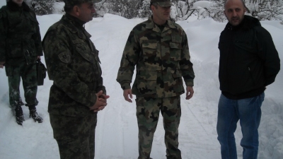 Army Commander visited Crna Trava