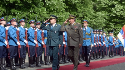 A Visit by the Macedonian Chief of General Staff