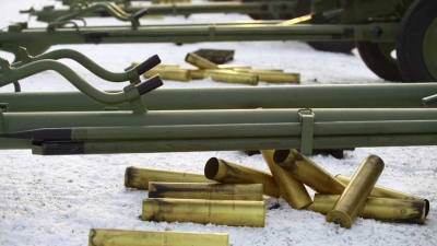 Honorary artillery salvo on the occasion of the National Day