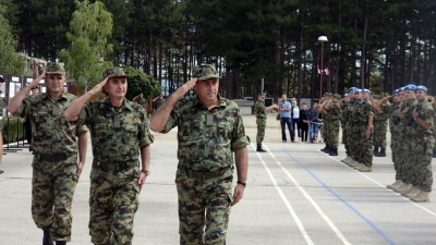 Kontingent Vojske Srbije ispraćen u misiju na Kipru
