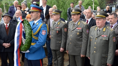 Načelnik Generalštaba položio venac na grob vojvode Stepe
