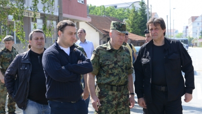 Vojska raščišćava Obrenovac