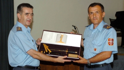 ПРИМОПРЕДАЈА ДУЖНОСТИ КОМАНДАНТА ВАЗДУХОПЛОВСТВА И ПВО