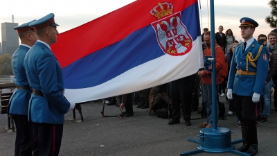 Honorary salvo on the occasion of thе Armistice Day