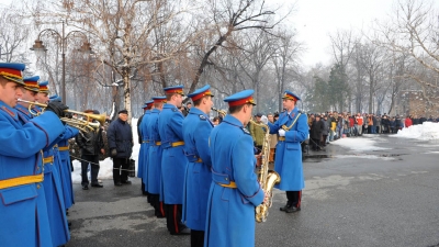 Почасна артиљеријска паљба на Калемегдану 