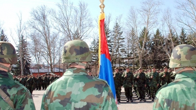 Заклетва војника генерације МАРТ 2010 у 4.Центру за обуку у Ваљеву