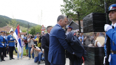 Minister Šutanovac and General Miletić visit Kraljevo
