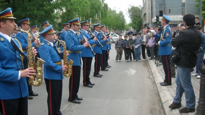 Guard in Ćuprija