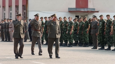 New recruits - Pancevo barracks