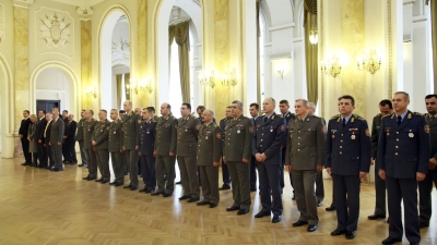 Ceremony on the occasion  of new appointments and promotions
