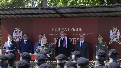 Командант Одреда војне полиције „Кобре“ пуковник Дарко Ђошић