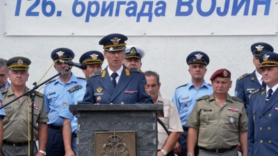 Chief of Staff, Air Force and Air Defence Command, Brigadier General Aleksandar Bjelić