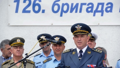 Commander, 126th ASEWG Brigade, Colonel Aleksandar Dučić