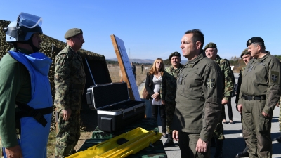 Minister of Defence Aleksandar Vulin