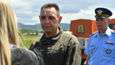 Minister of Defence Aleksandar Vulin
