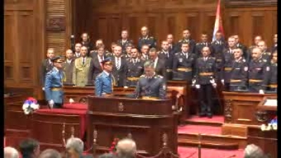 Обраћање првог у рангу потпуковника Добријевића